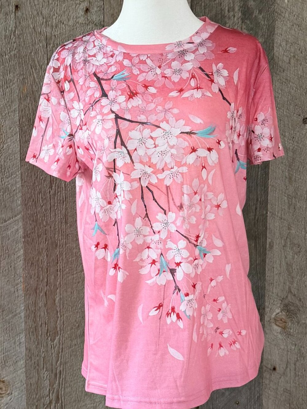Nora Cora Pink Cherry Blossom Size Small